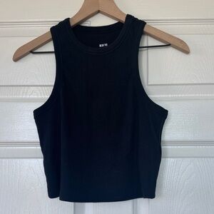 Maeve cropped high neck Tank Top